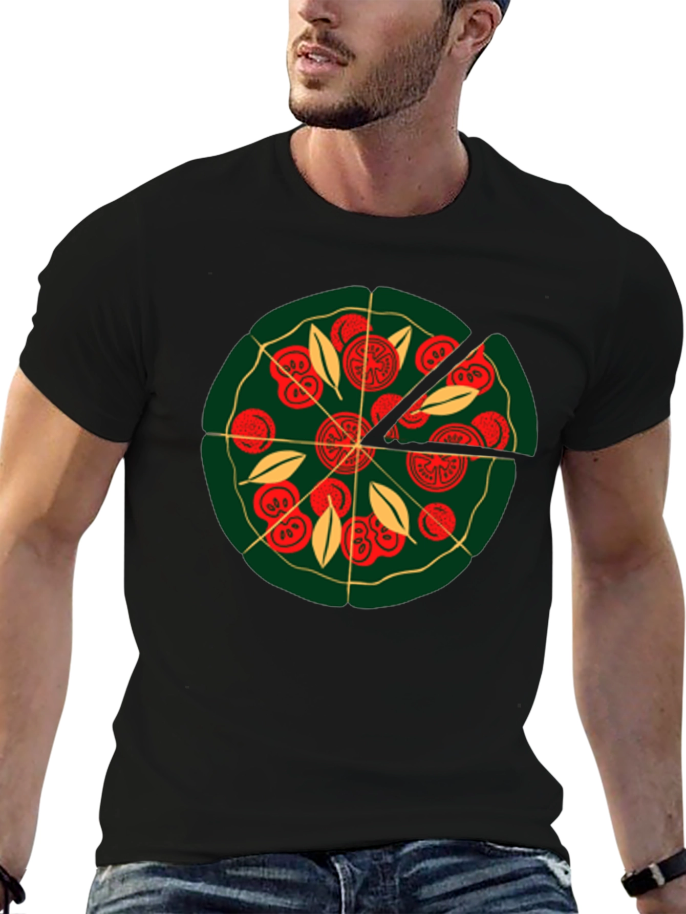 Pizza Graphic Tee - Unique Food Lovers T-Shirt