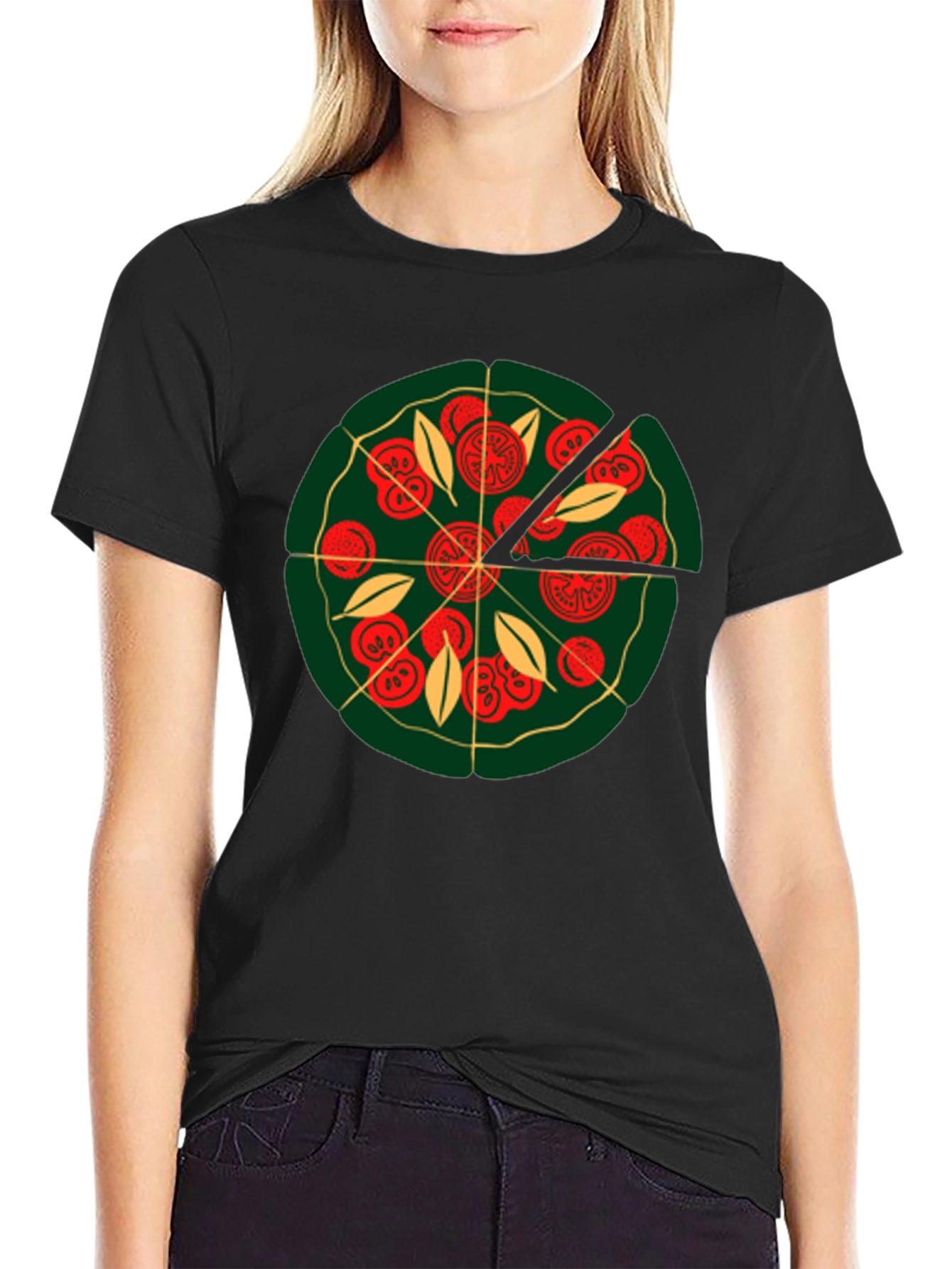 Pizza Graphic Tee - Unique Food Lovers T-Shirt