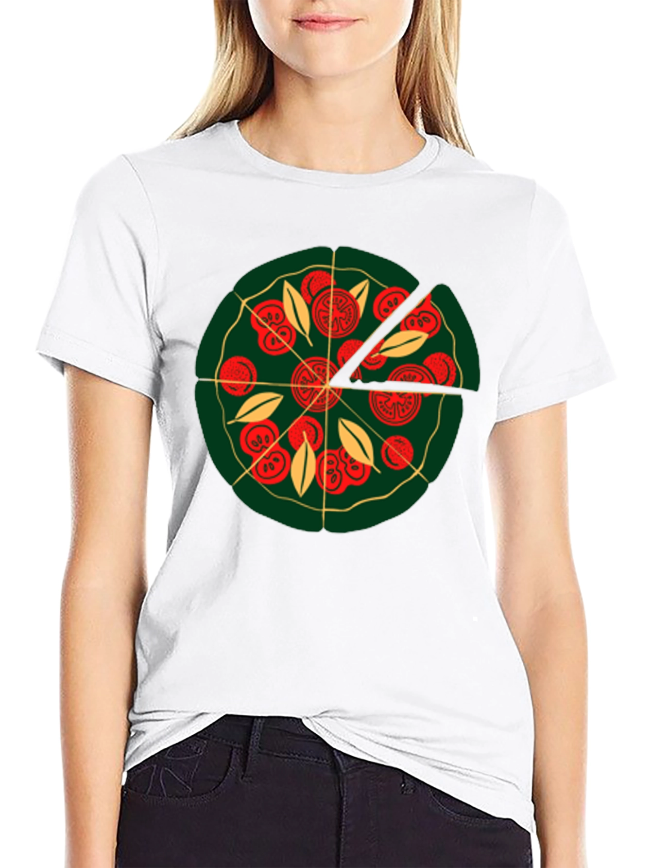 Pizza Graphic Tee - Unique Food Lovers T-Shirt