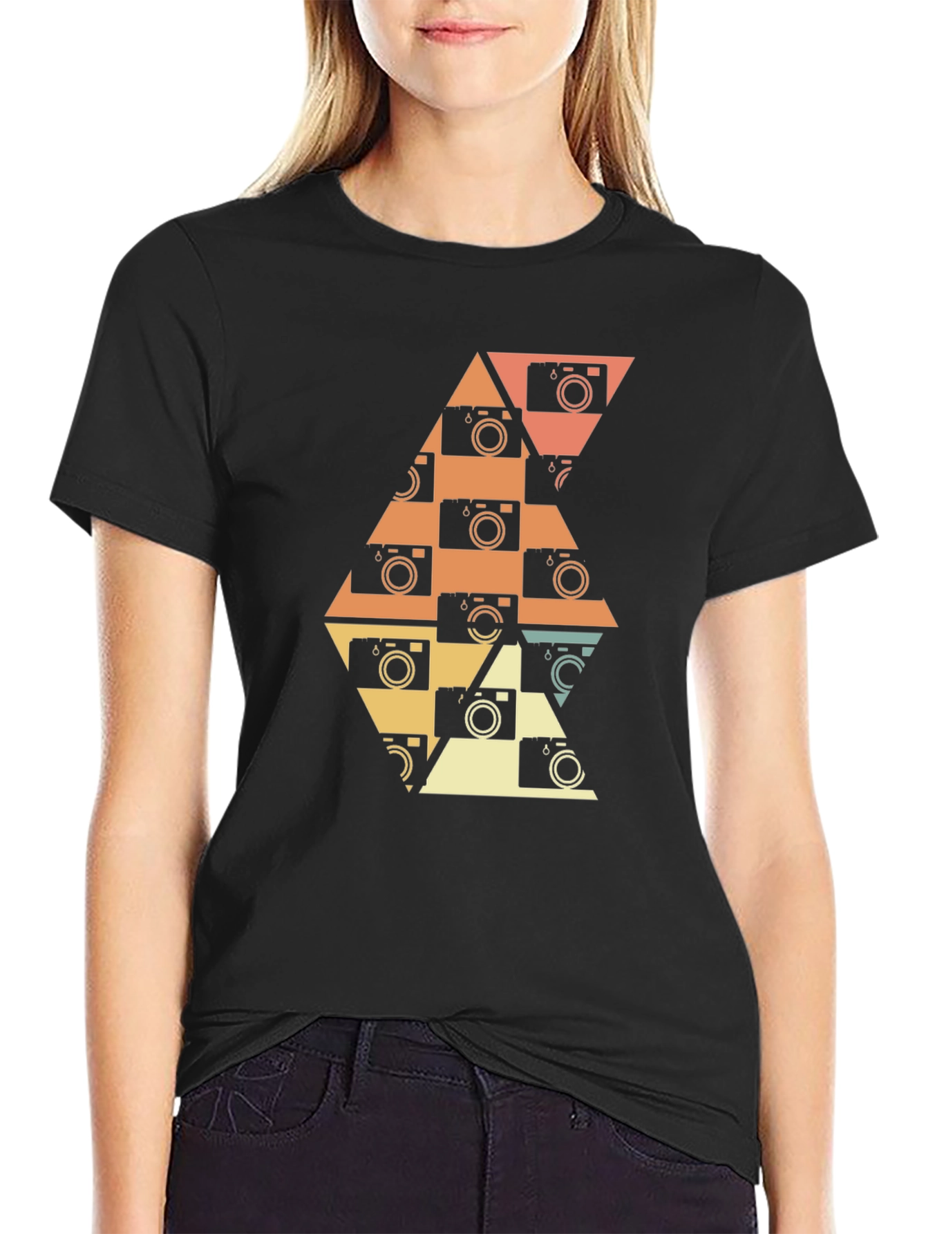 Retro Camera T-Shirt - Photographer Graphic Tee