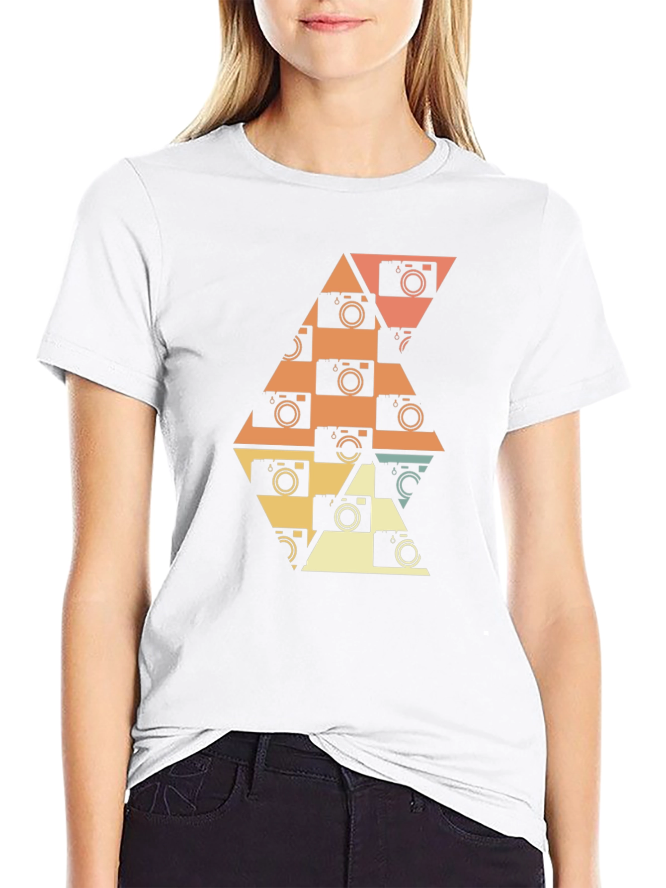 Retro Camera T-Shirt - Photographer Graphic Tee
