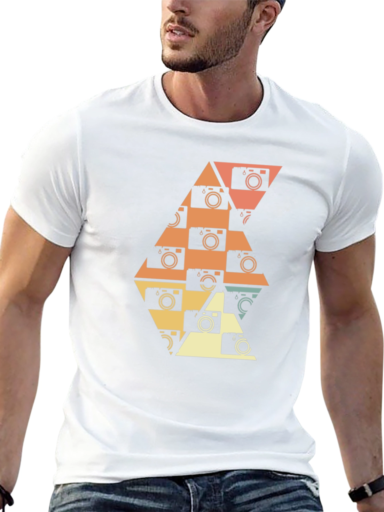 Retro Camera T-Shirt - Photographer Graphic Tee