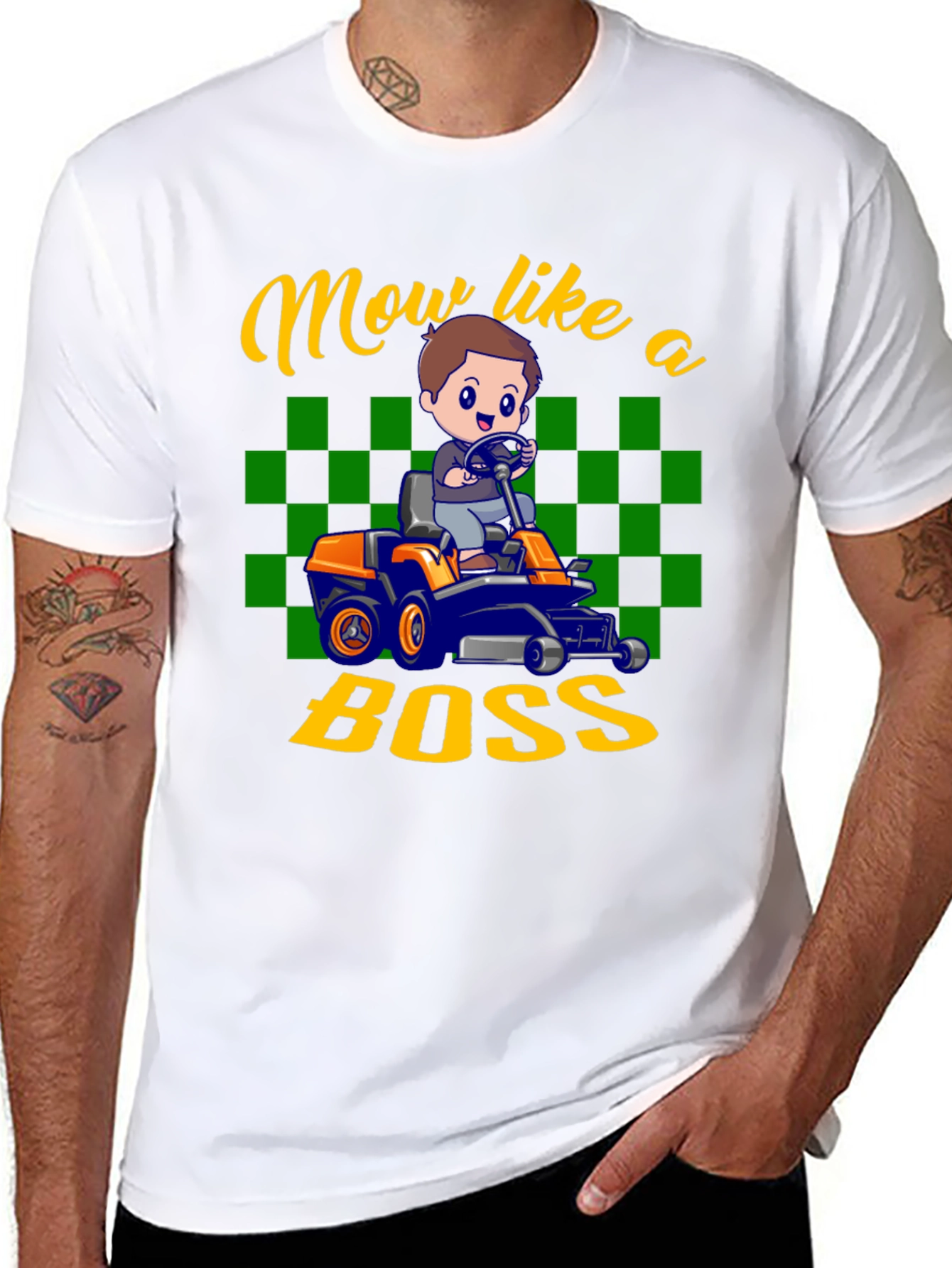 Mow Like a Boss T-Shirt