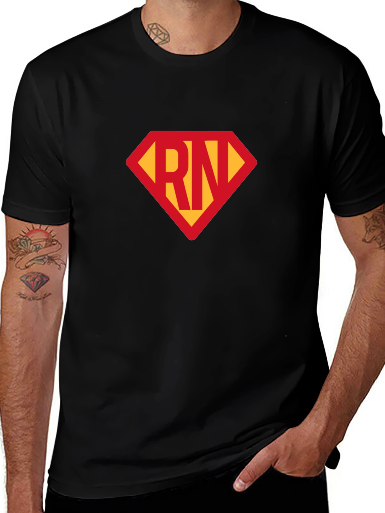 RN Superhero T-Shirt - Registered Nurse Hero Apparel
