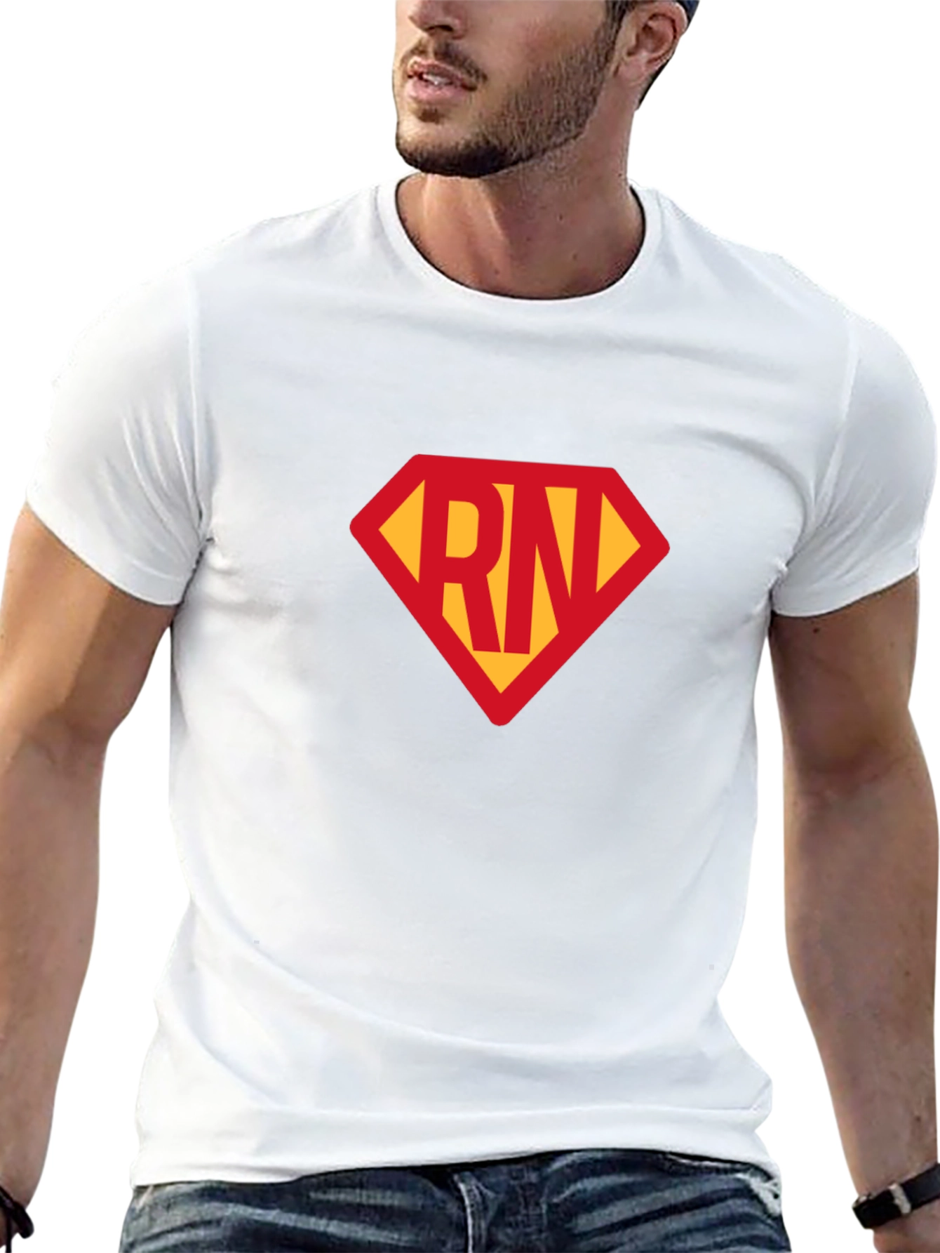 RN Superhero T-Shirt - Registered Nurse Hero Apparel