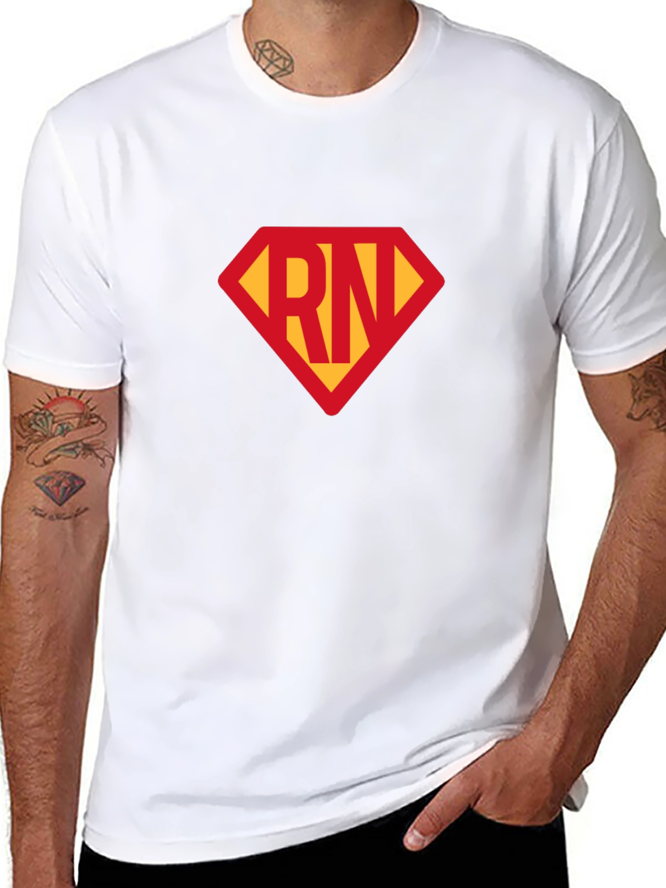 RN Superhero T-Shirt - Registered Nurse Hero Apparel