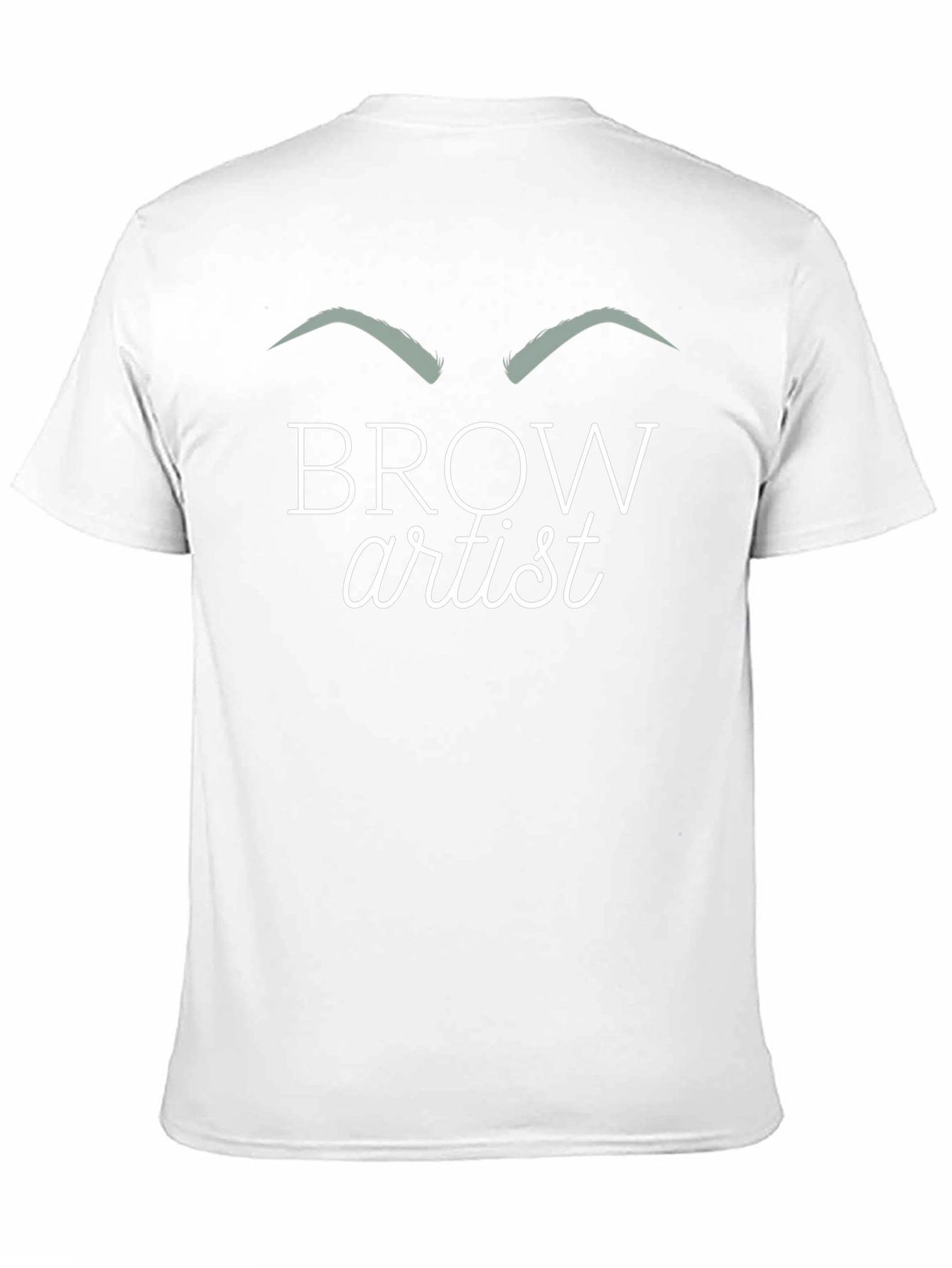 Brow Artist Graphic T-Shirt - Unisex Black Tee