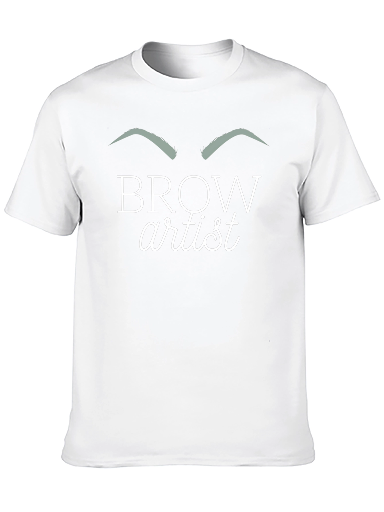 Brow Artist Graphic T-Shirt - Unisex Black Tee
