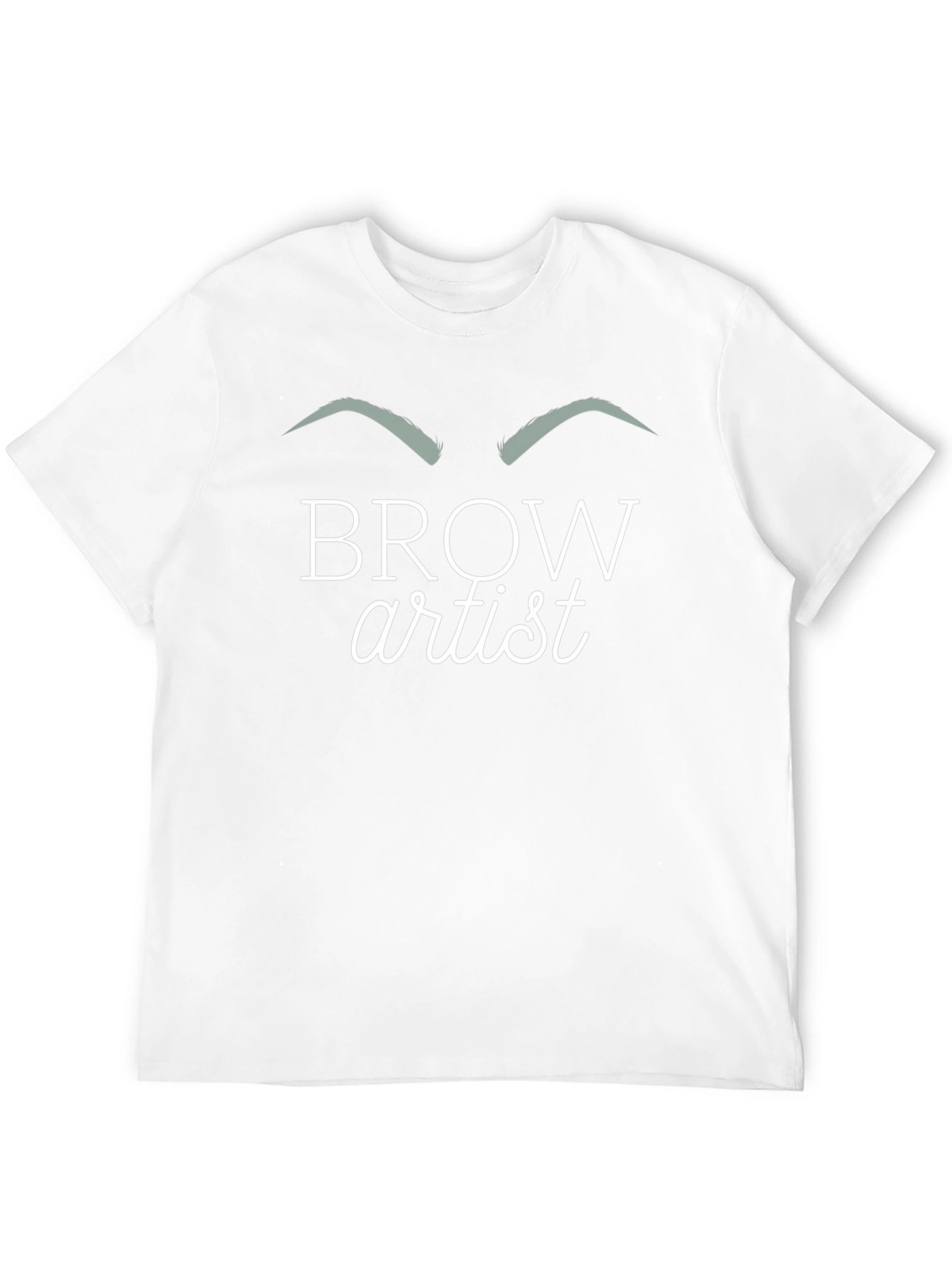 Brow Artist Graphic T-Shirt - Unisex Black Tee
