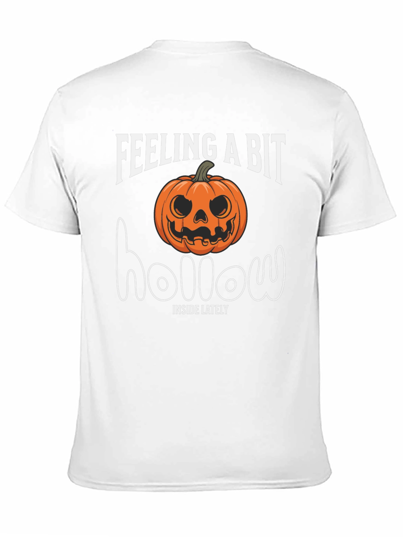 Feeling A Bit Hollow Halloween Pumpkin T-Shirt