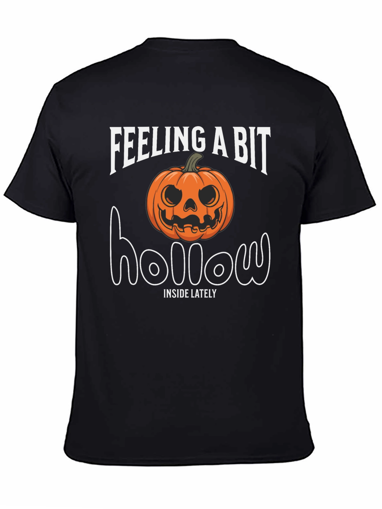 Feeling A Bit Hollow Halloween Pumpkin T-Shirt
