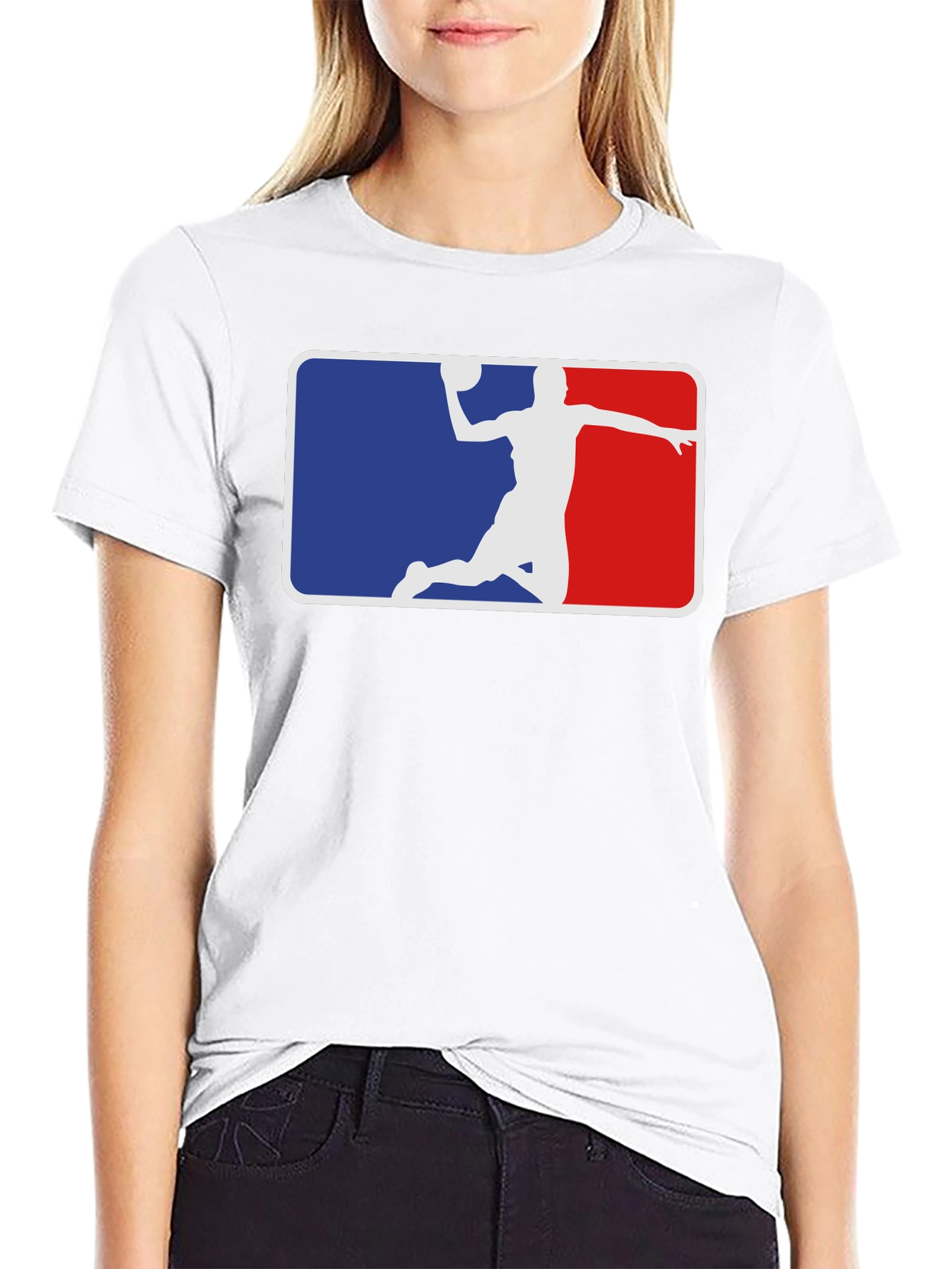 Retro Basketball Graphic Tee - Black