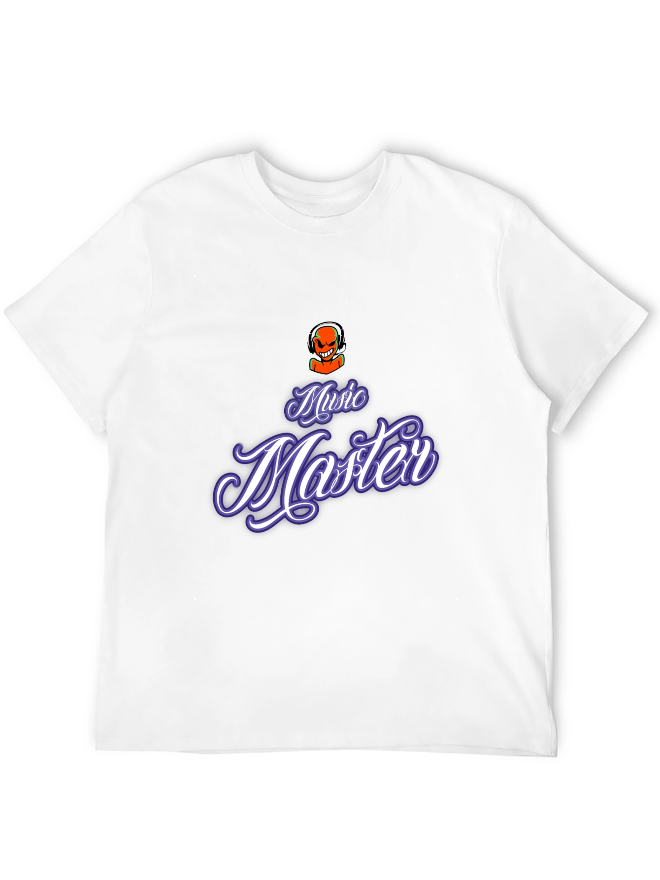 Music Master Graphic Tee - Black Cotton Comfort