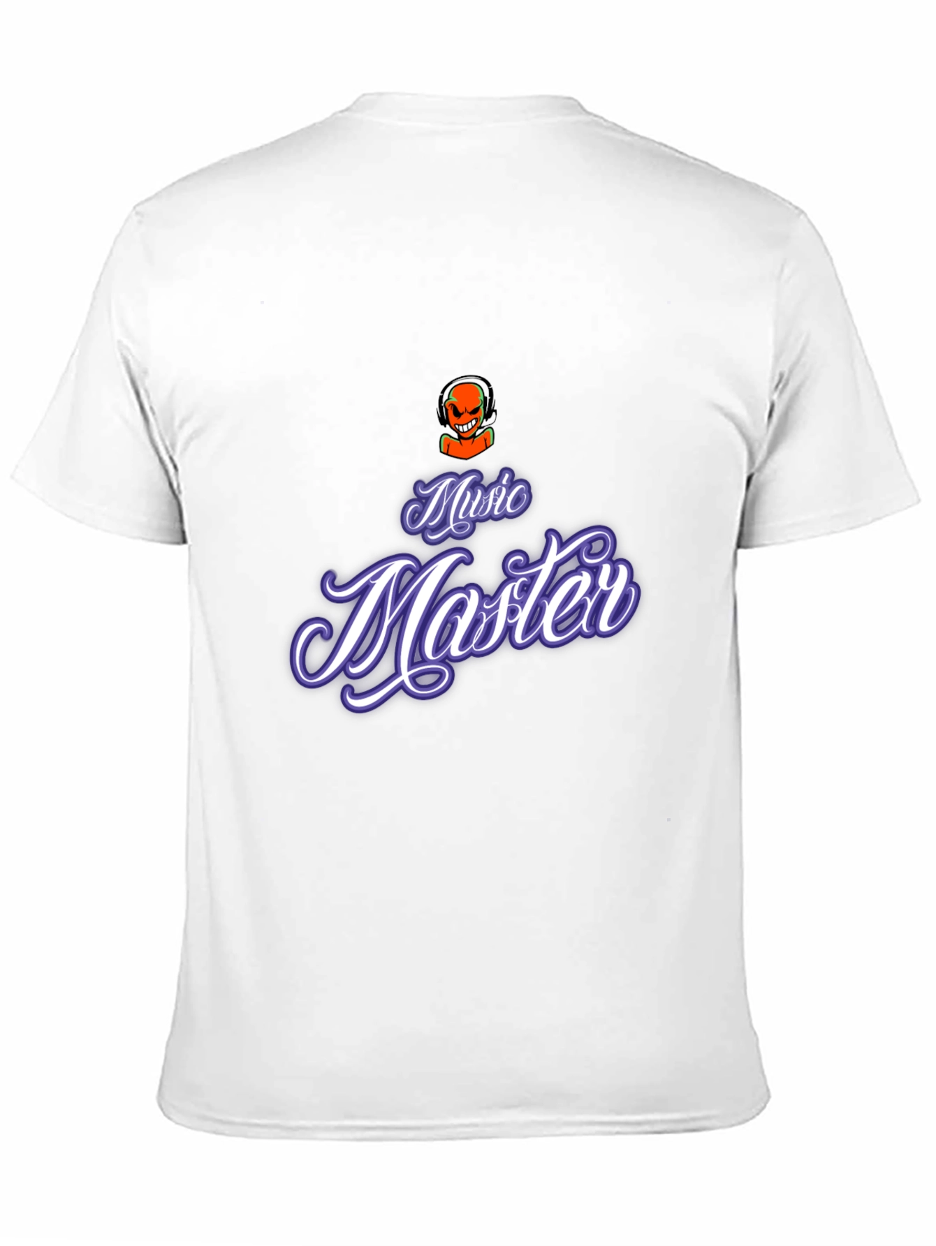 Music Master Graphic Tee - Black Cotton Comfort