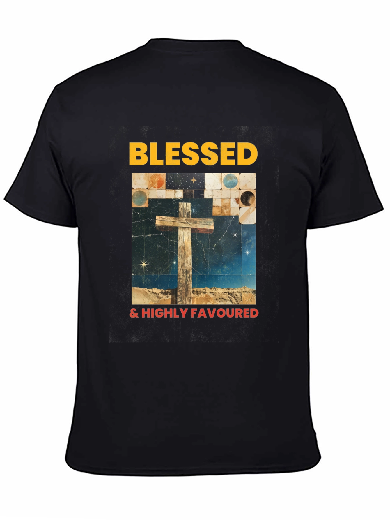 Blessed & Highly Favoured Graphic Tee
