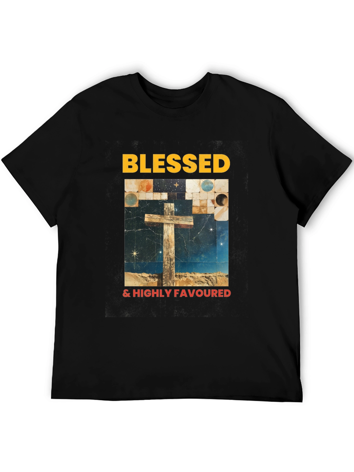 Blessed & Highly Favoured Graphic Tee