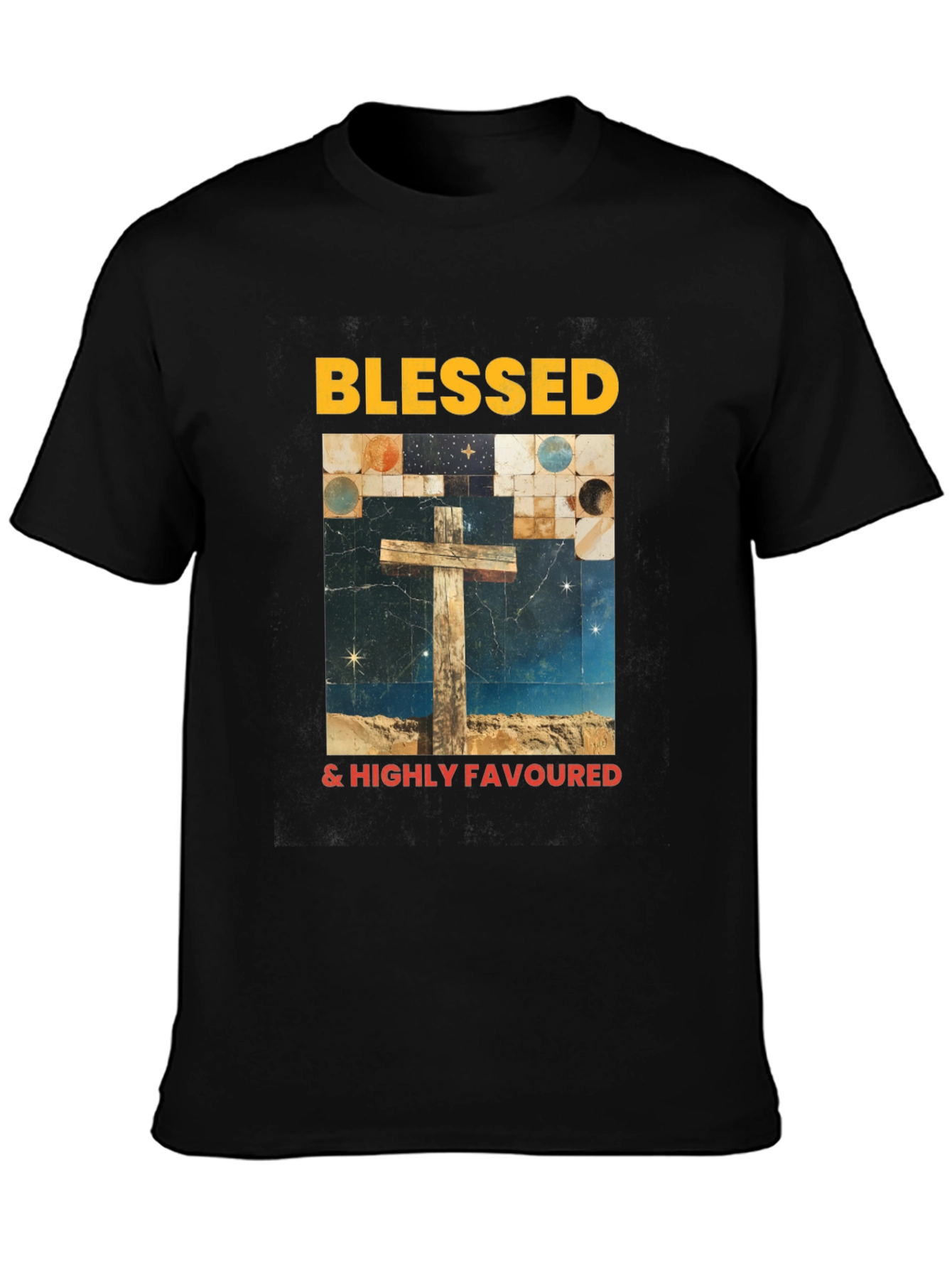 Blessed & Highly Favoured Graphic Tee