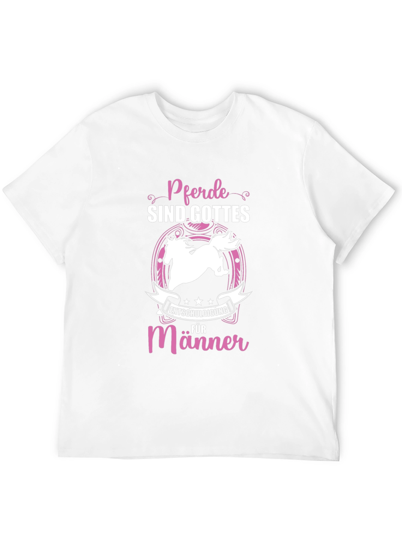 Horse Lover T-Shirt - German Text Design