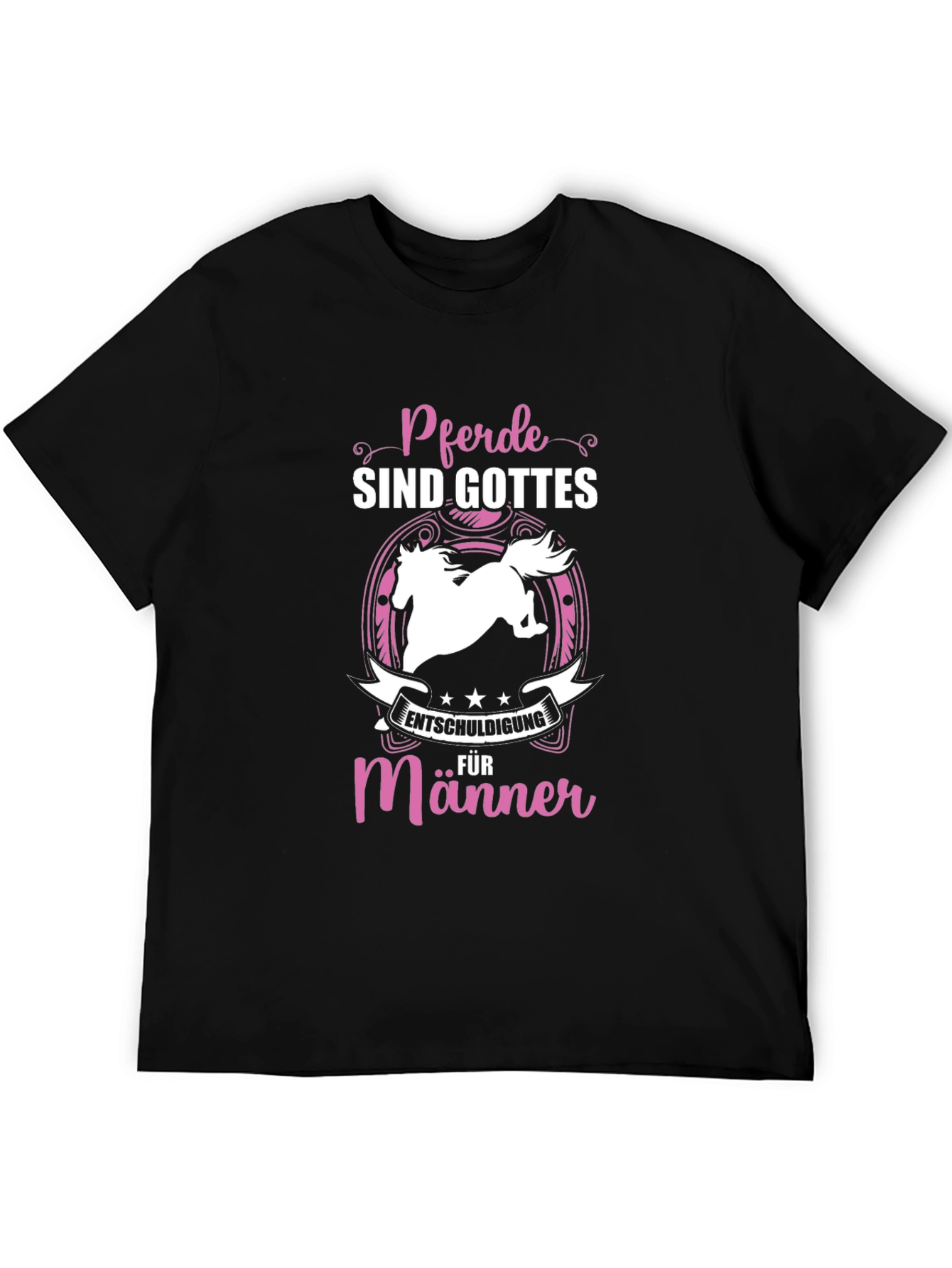 Horse Lover T-Shirt - German Text Design