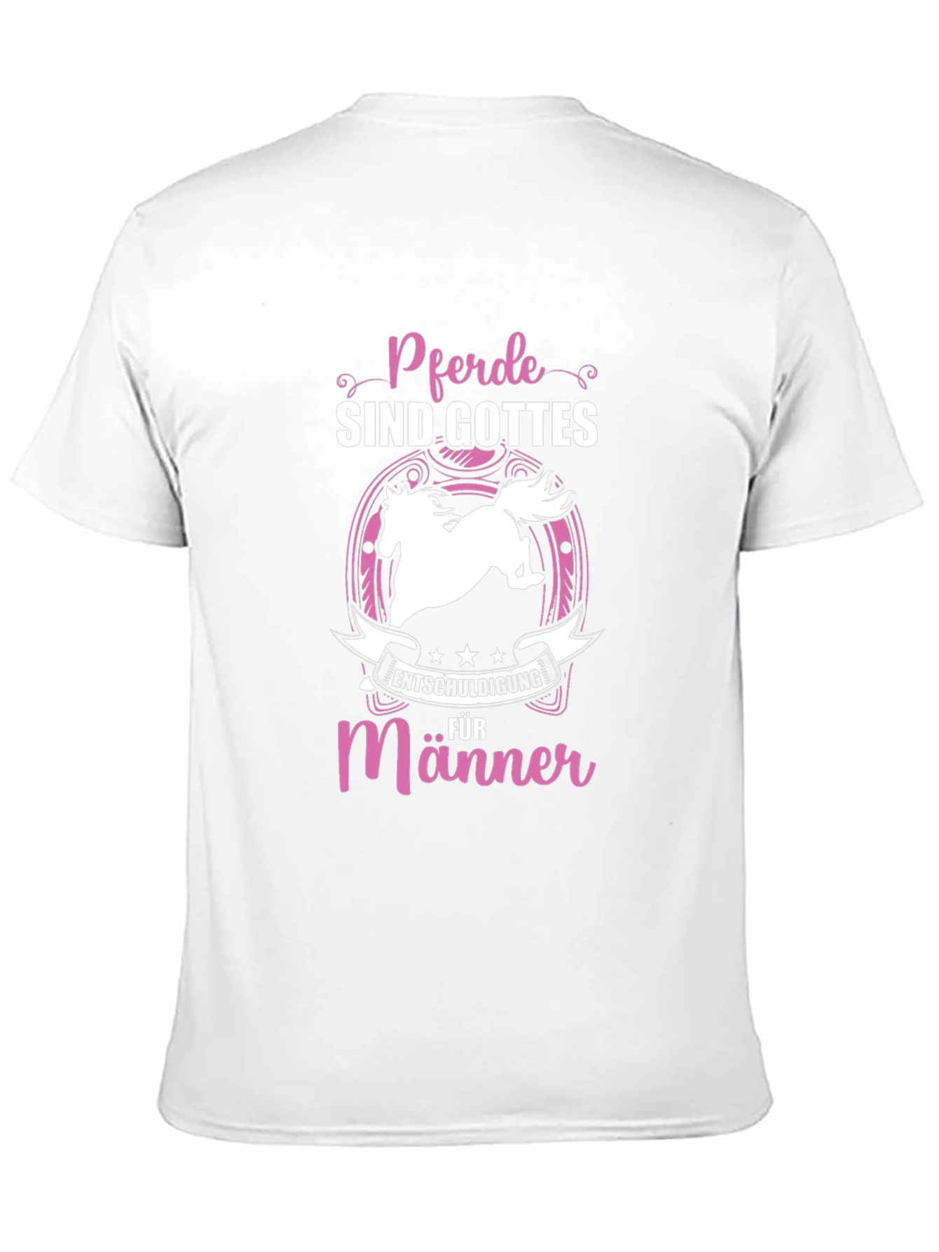 Horse Lover T-Shirt - German Text Design