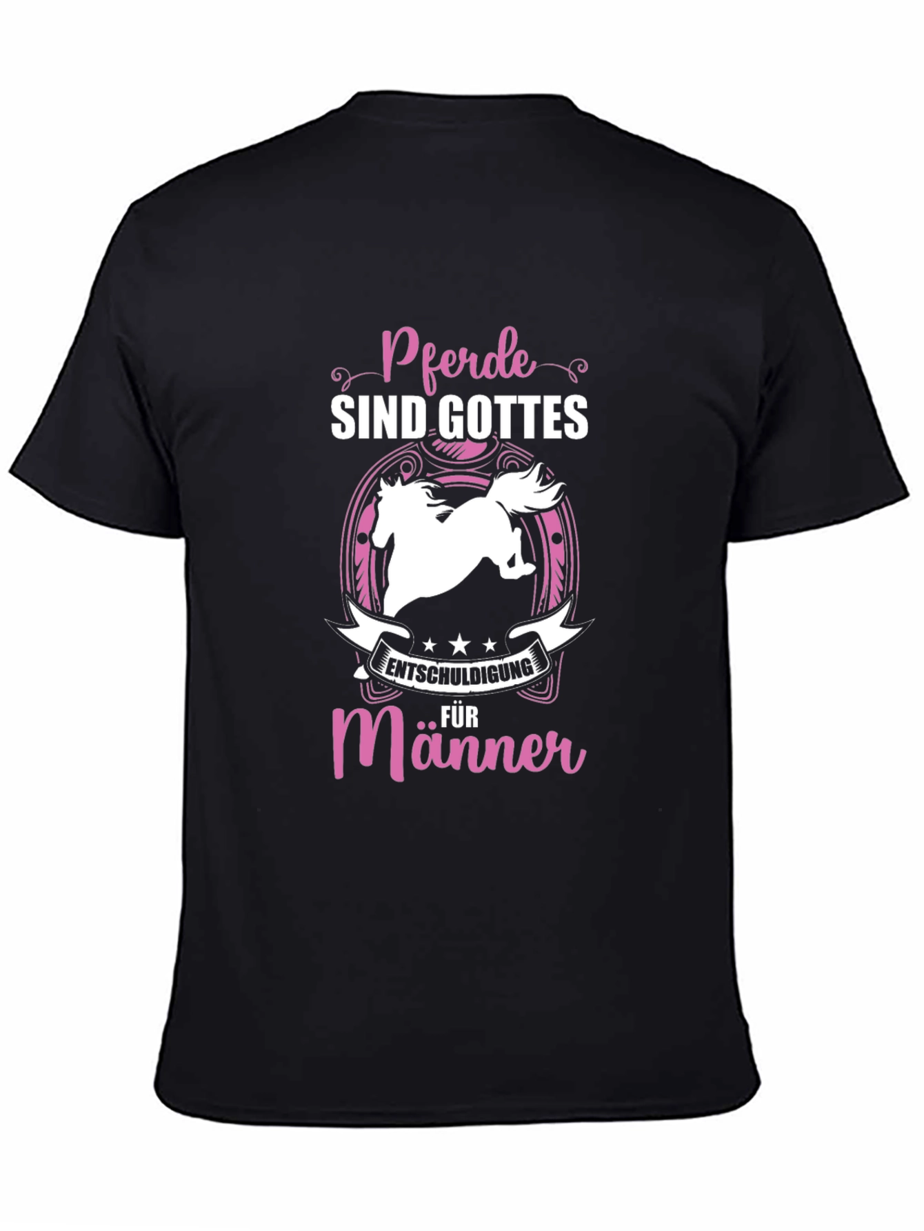 Horse Lover T-Shirt - German Text Design