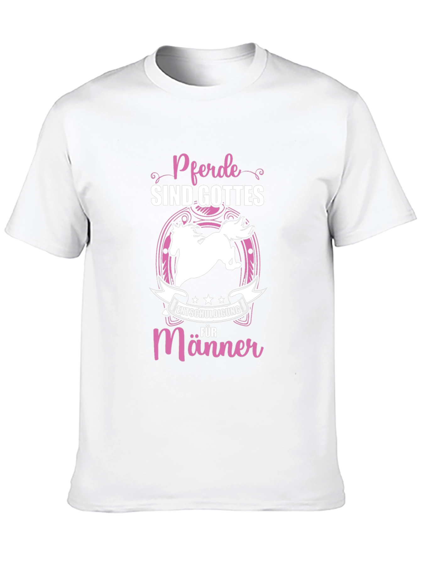 Horse Lover T-Shirt - German Text Design