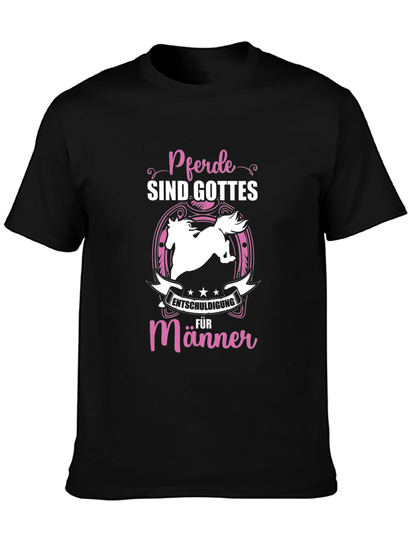 Horse Lover T-Shirt - German Text Design