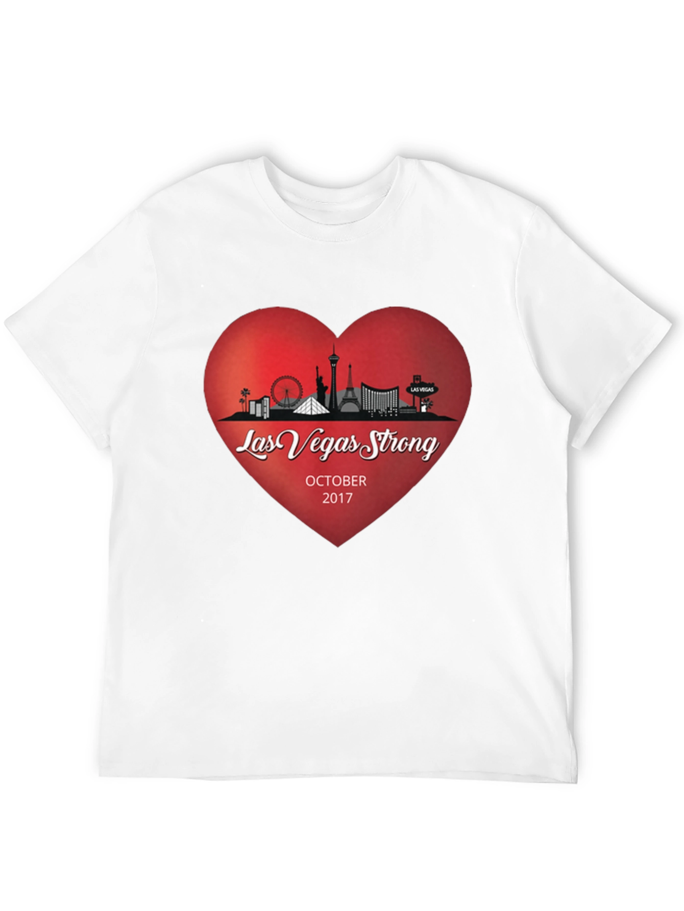 Las Vegas Strong Memorial Graphic T-Shirt