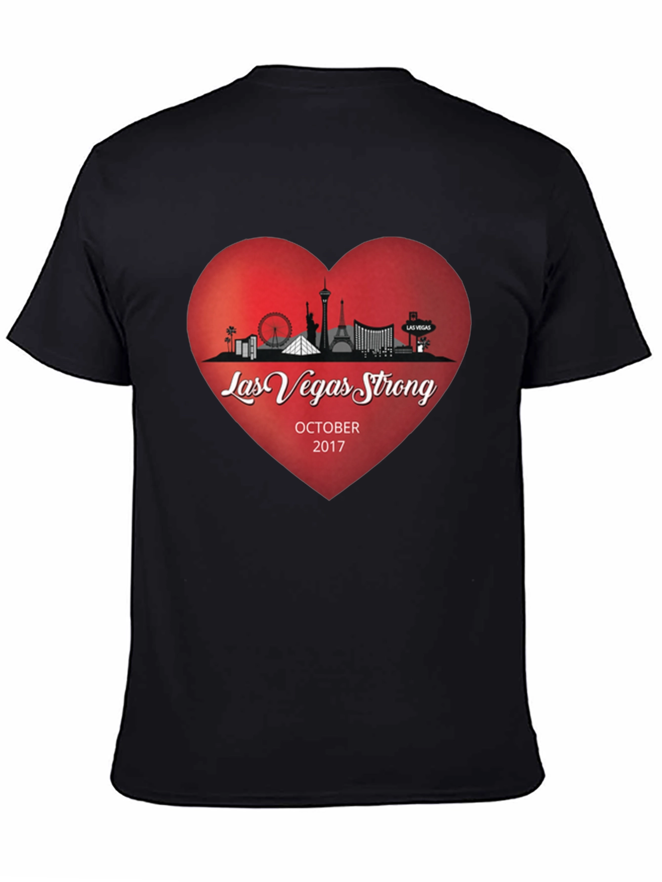 Las Vegas Strong Memorial Graphic T-Shirt