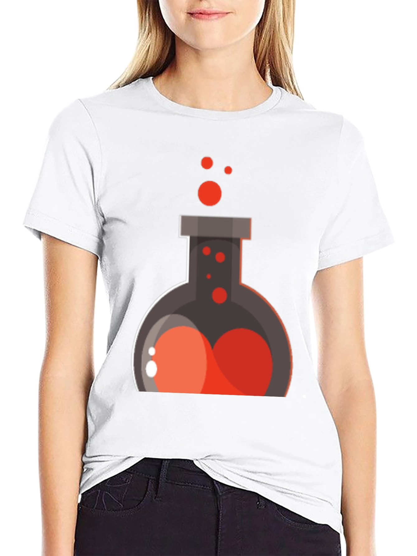 Potion Graphic Tee - Black Chemistry T-Shirt