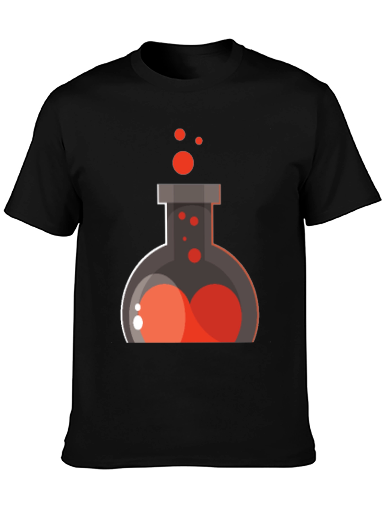 Potion Graphic Tee - Black Chemistry T-Shirt