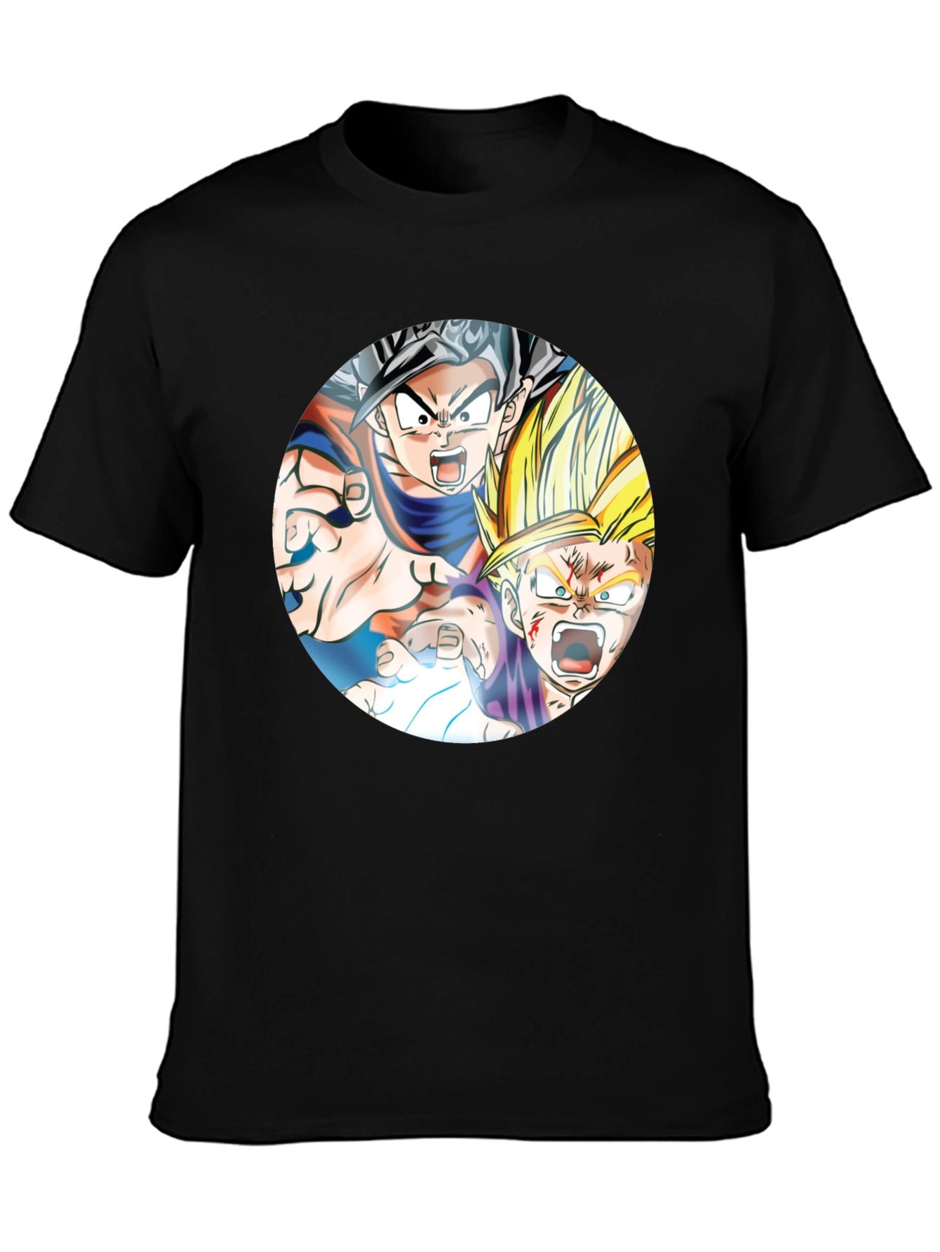 Dragon Ball Z Goku & Gohan Black T-Shirt