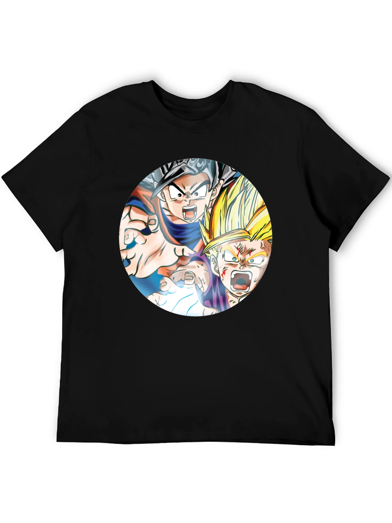 Dragon Ball Z Goku & Gohan Black T-Shirt