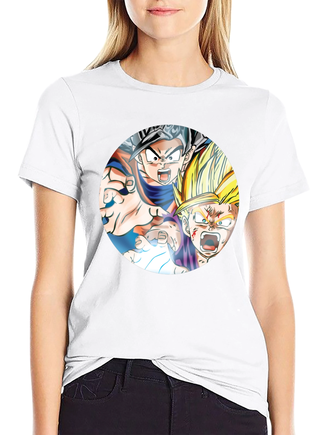 Dragon Ball Z Goku & Gohan Black T-Shirt