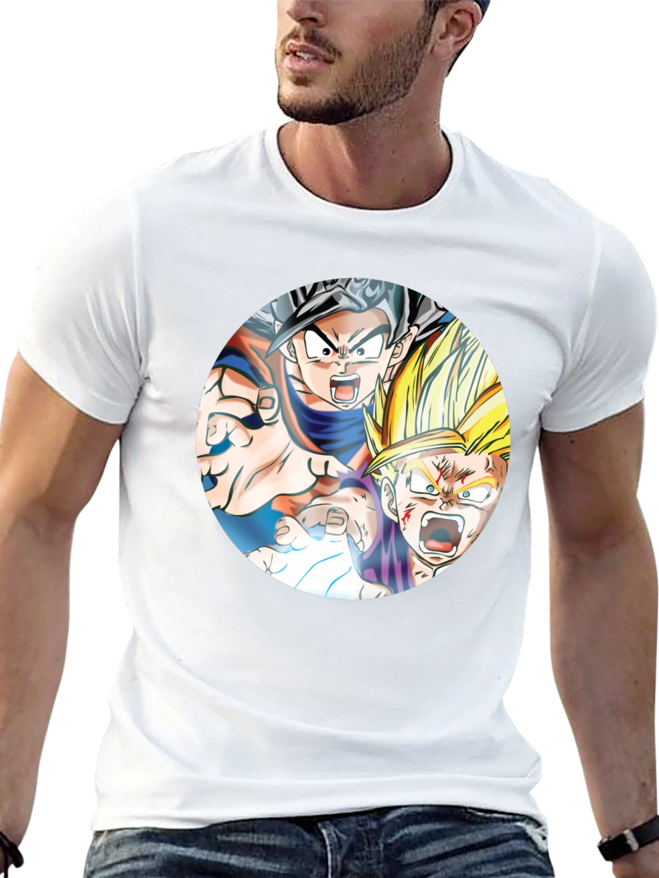 Dragon Ball Z Goku & Gohan Black T-Shirt