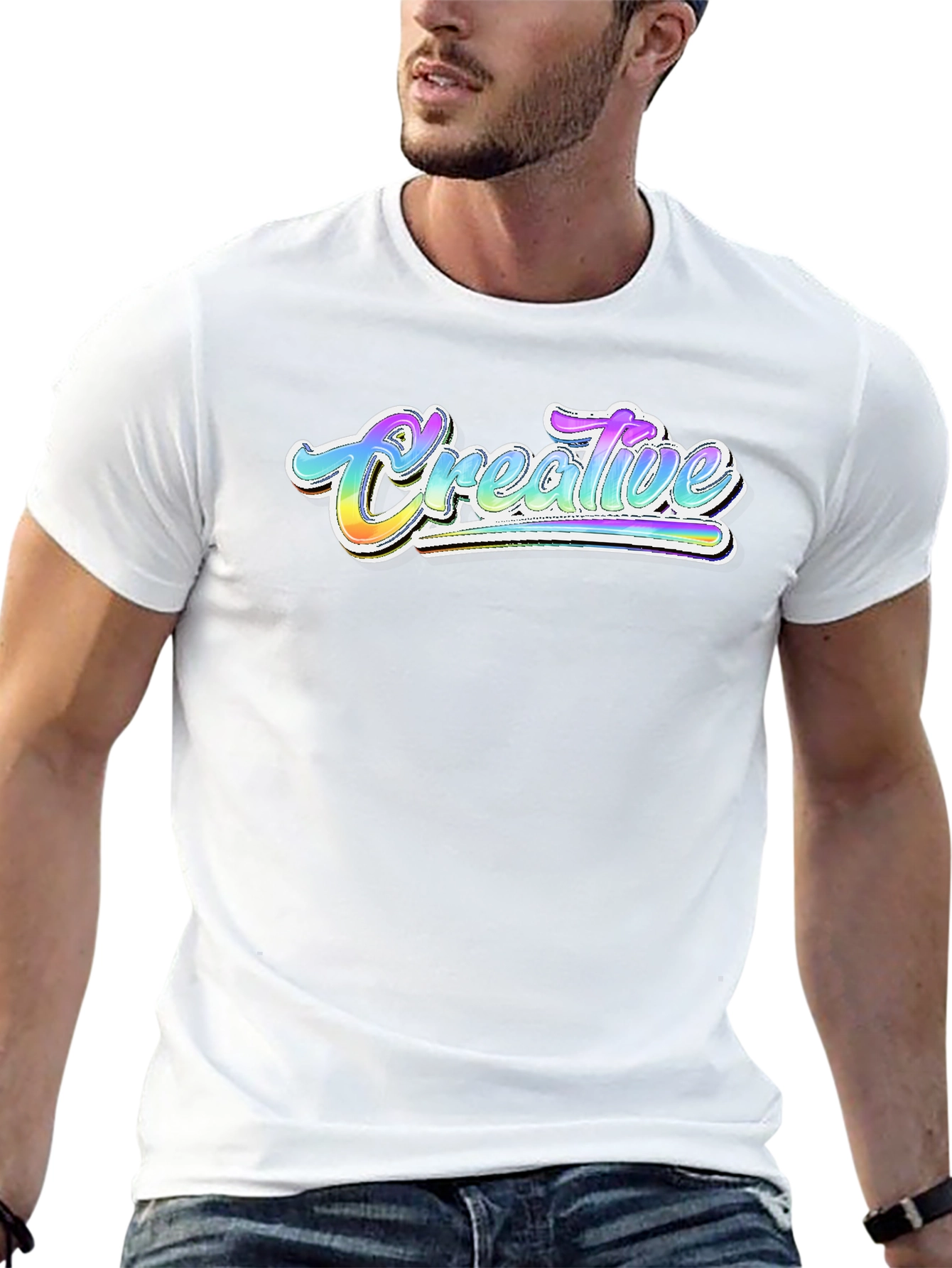 Creative Graphic T-Shirt - Soft Cotton Blend