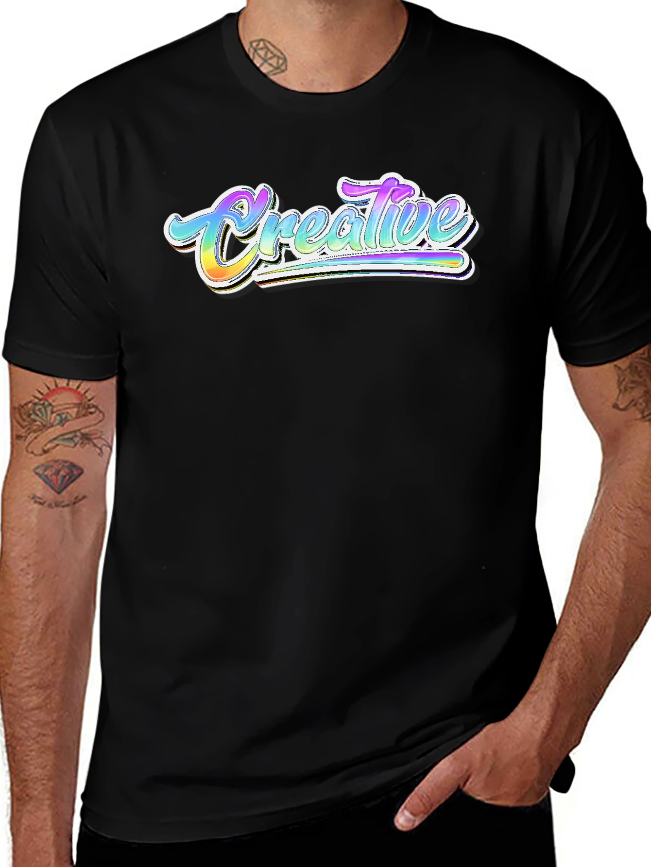 Creative Graphic T-Shirt - Soft Cotton Blend
