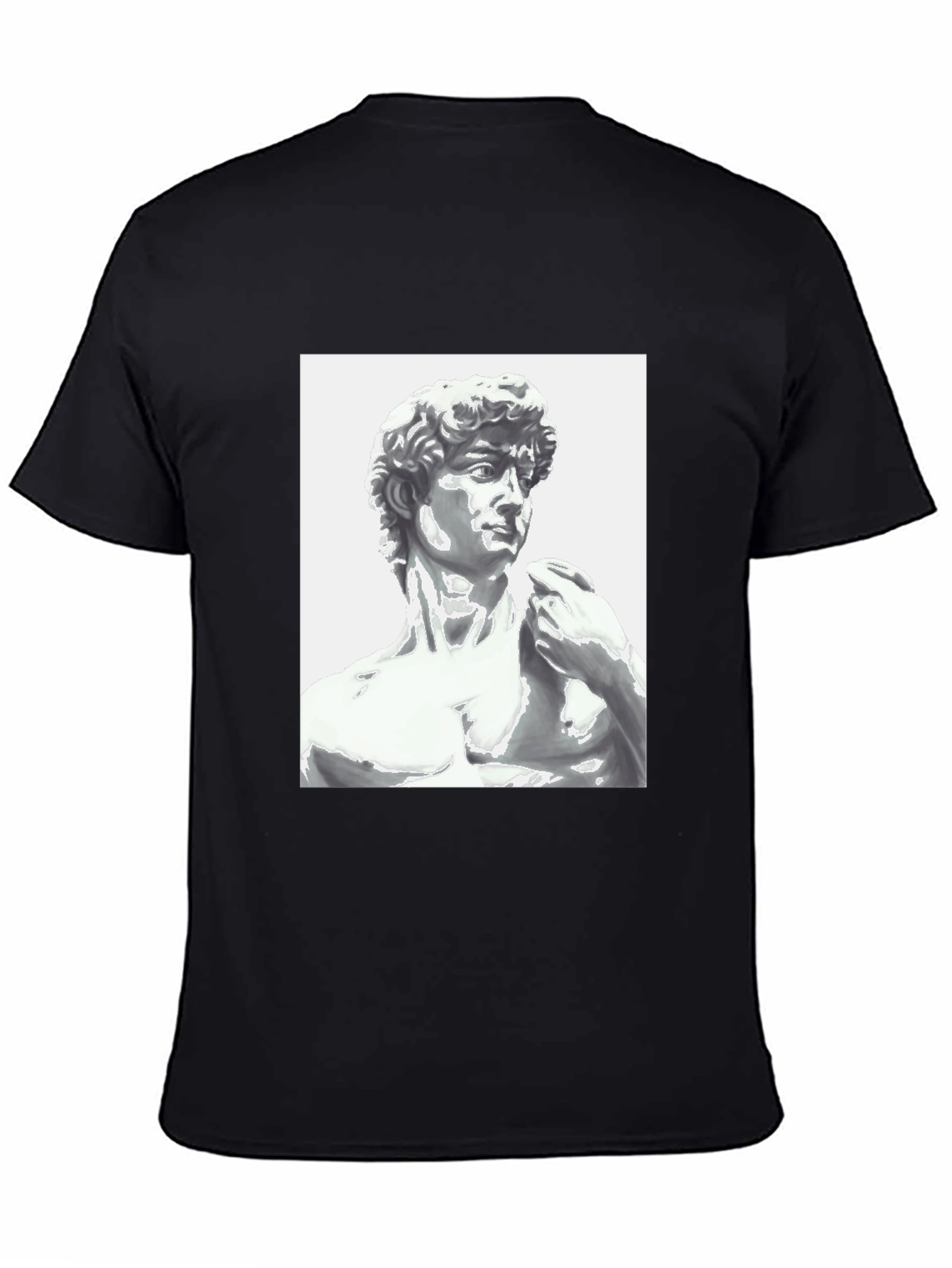 Michelangelos David T-Shirt - Black