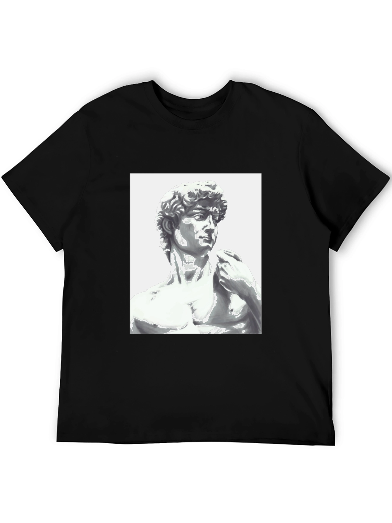 Michelangelos David T-Shirt - Black