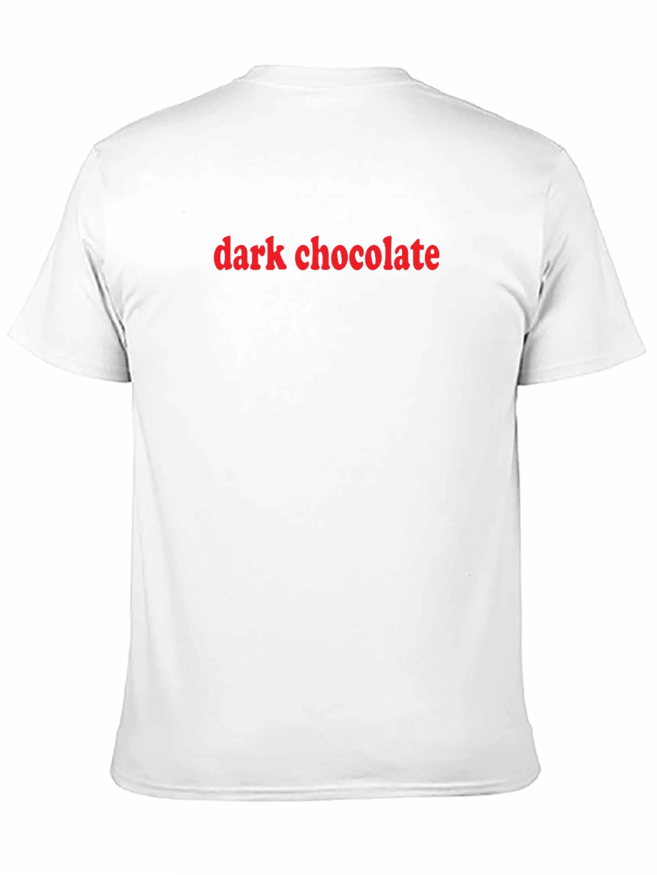 Dark Chocolate Graphic Tee - Soft Cotton Blend