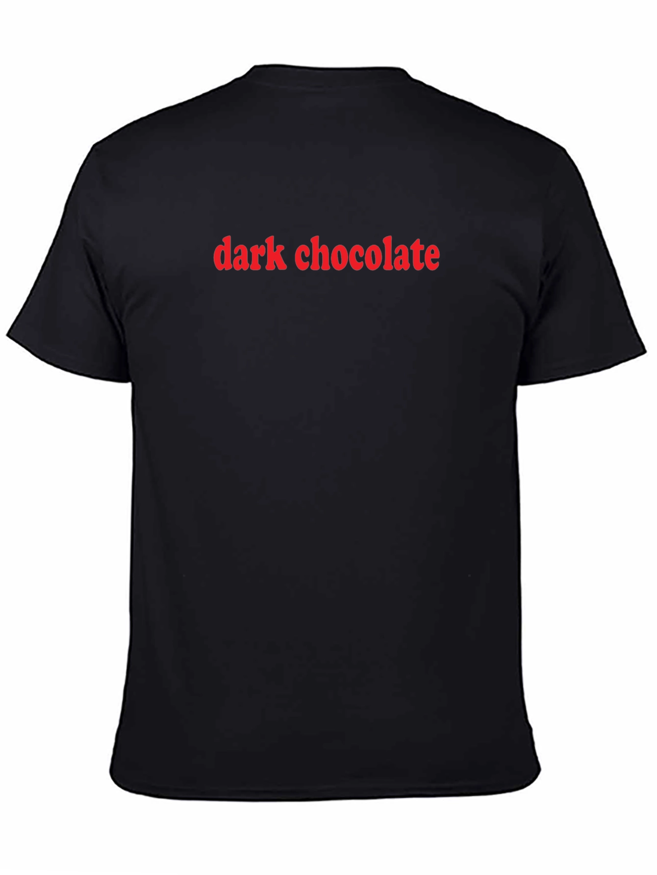 Dark Chocolate Graphic Tee - Soft Cotton Blend