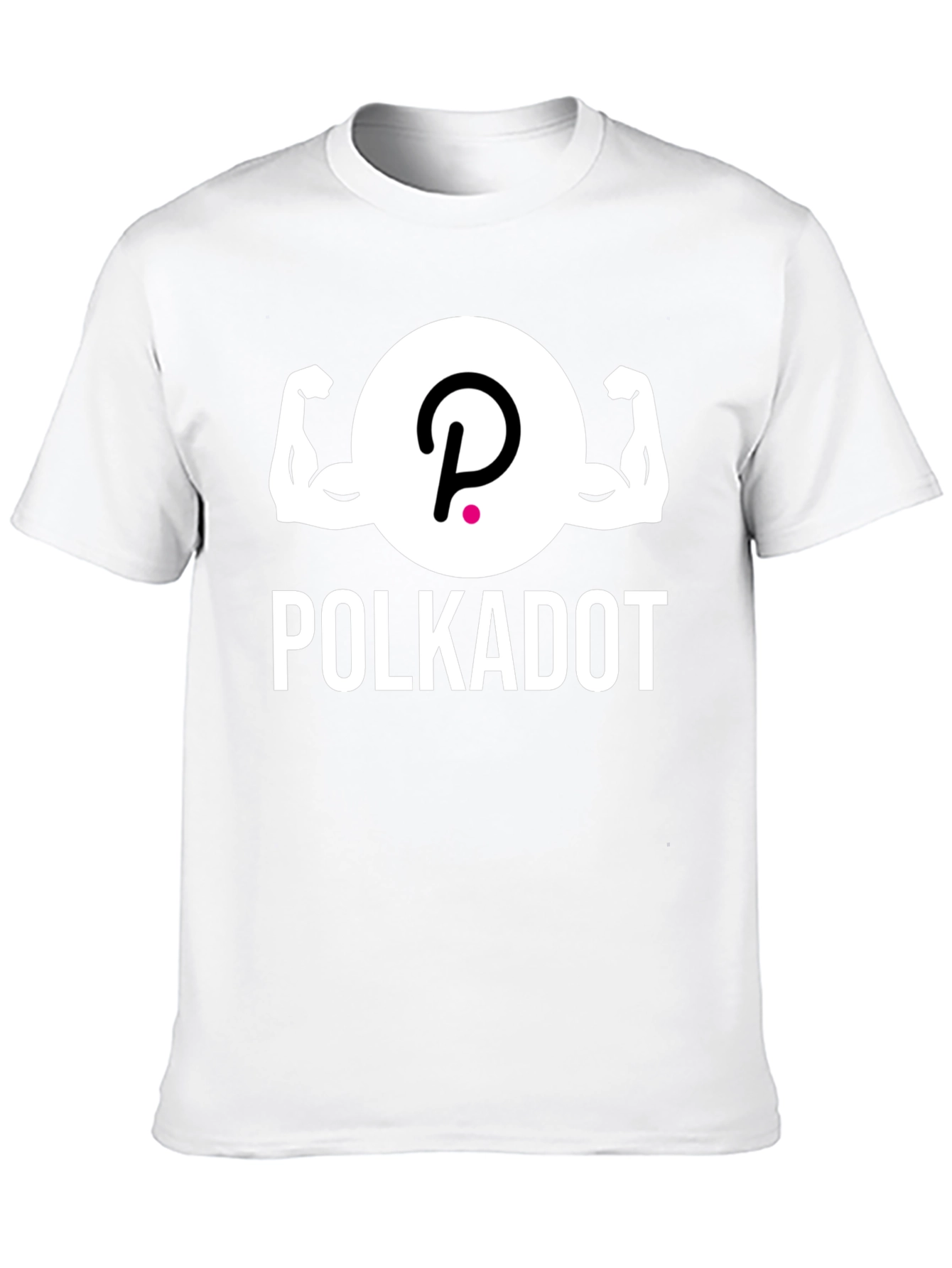 Polkadot Crypto Muscle T-Shirt - Black