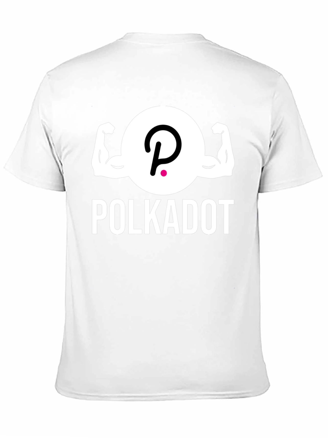 Polkadot Crypto Muscle T-Shirt - Black