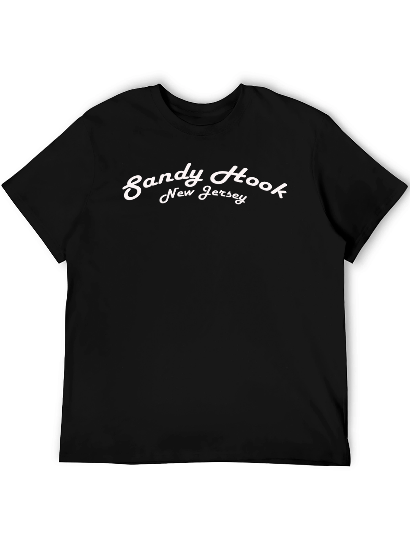 Sandy Hook New Jersey Black T-Shirt
