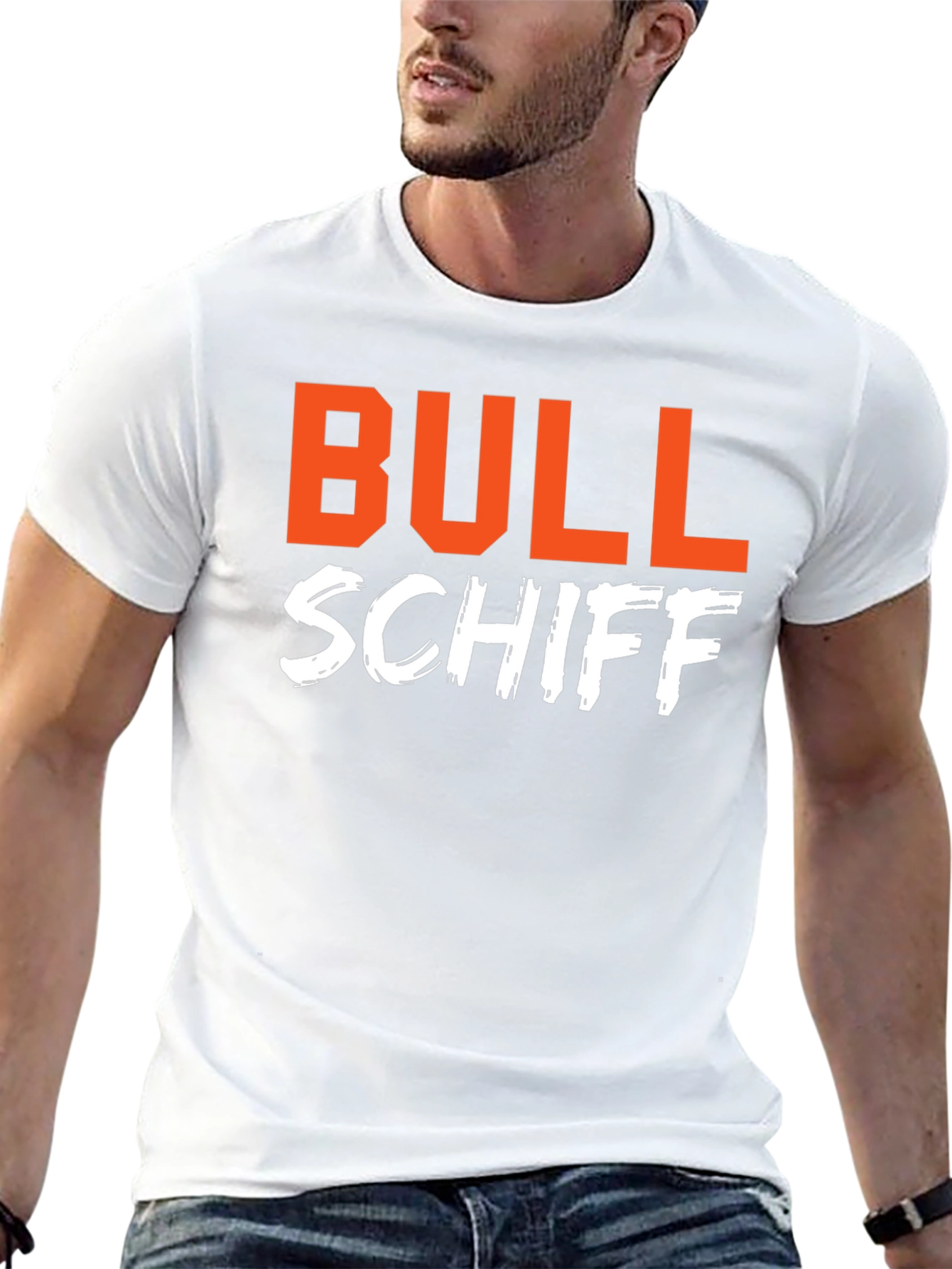 Bull Schiff T-Shirt - Funny Graphic Tee