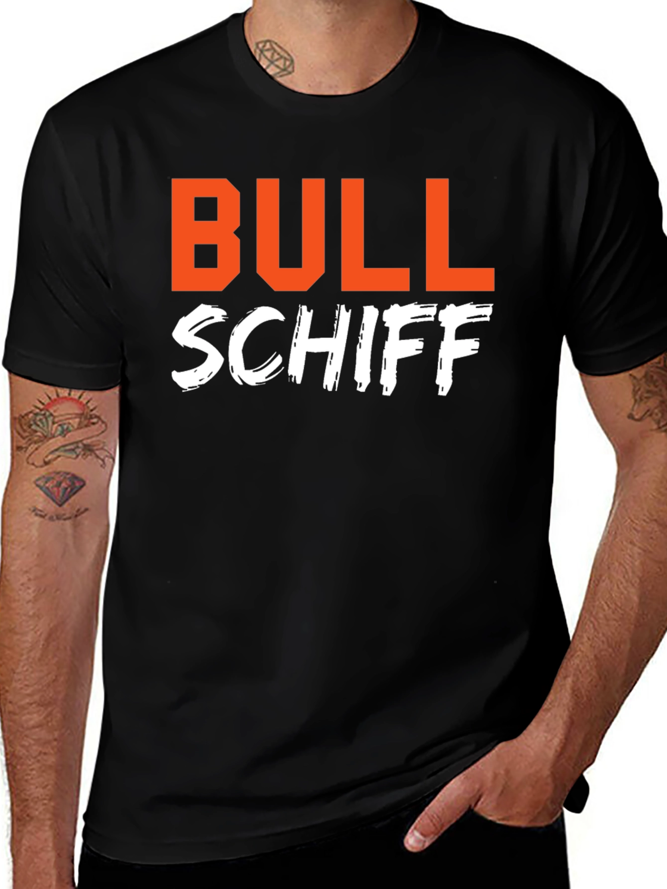 Bull Schiff T-Shirt - Funny Graphic Tee
