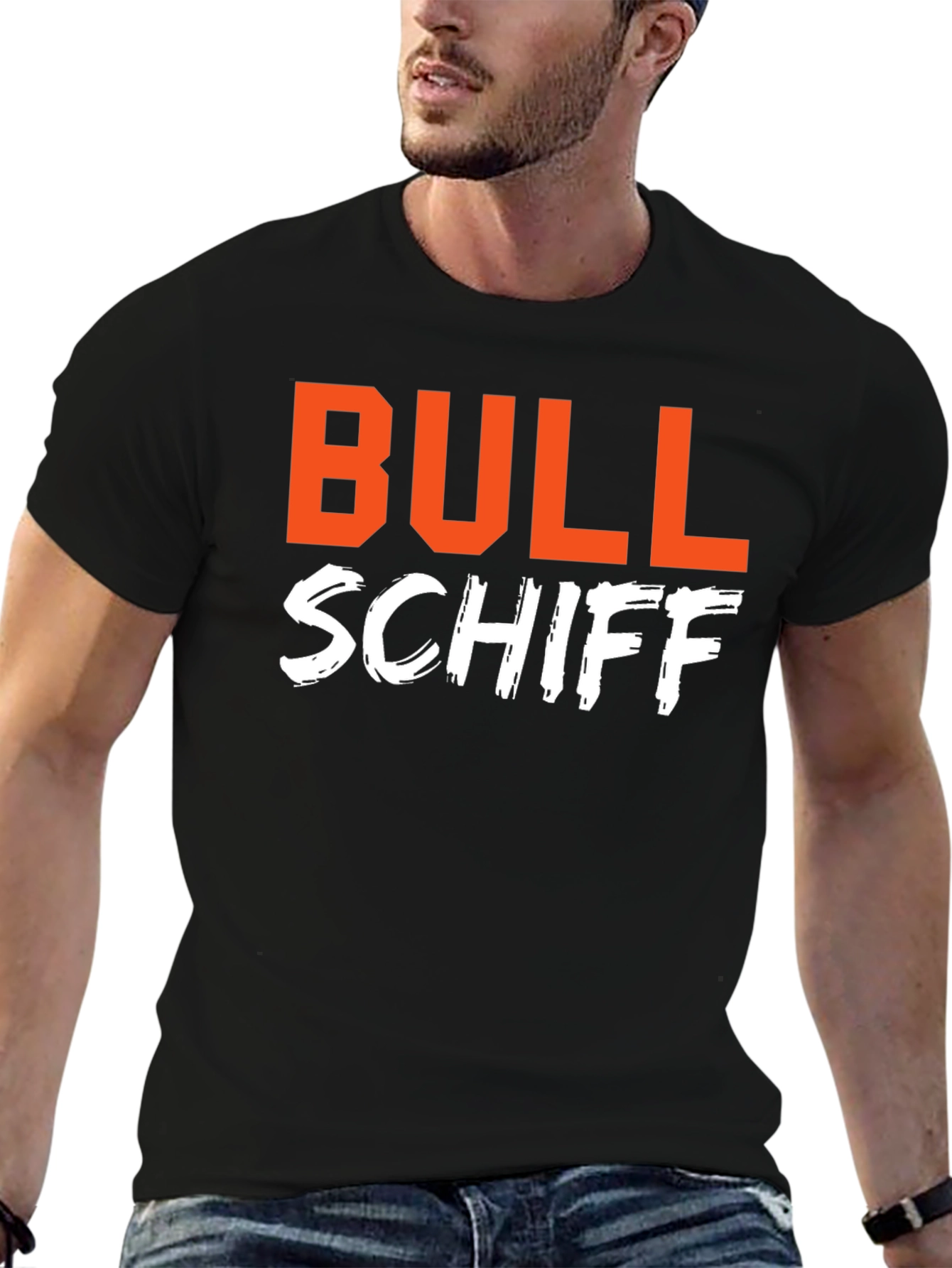 Bull Schiff T-Shirt - Funny Graphic Tee