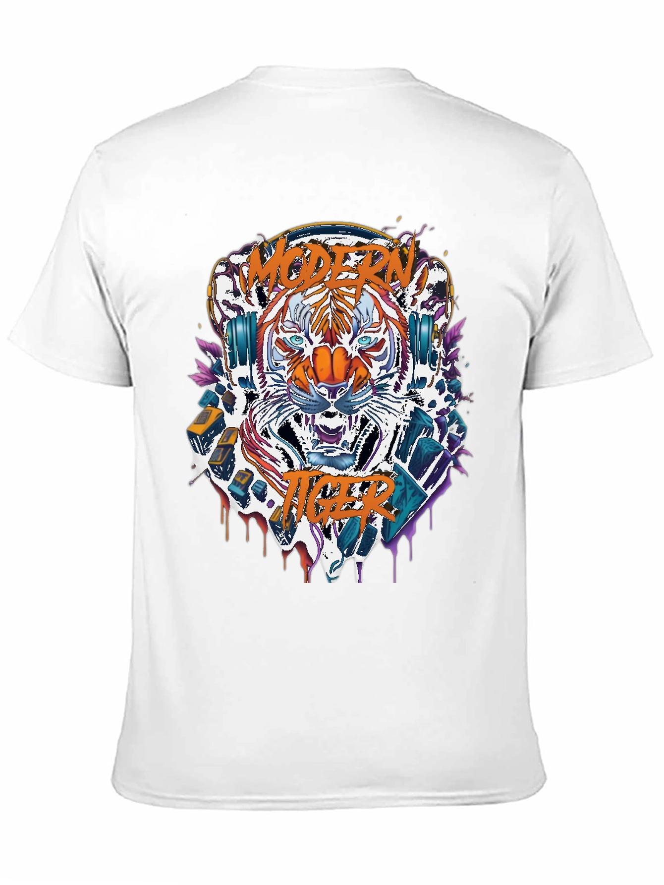 Modern Tiger Graphic Tee