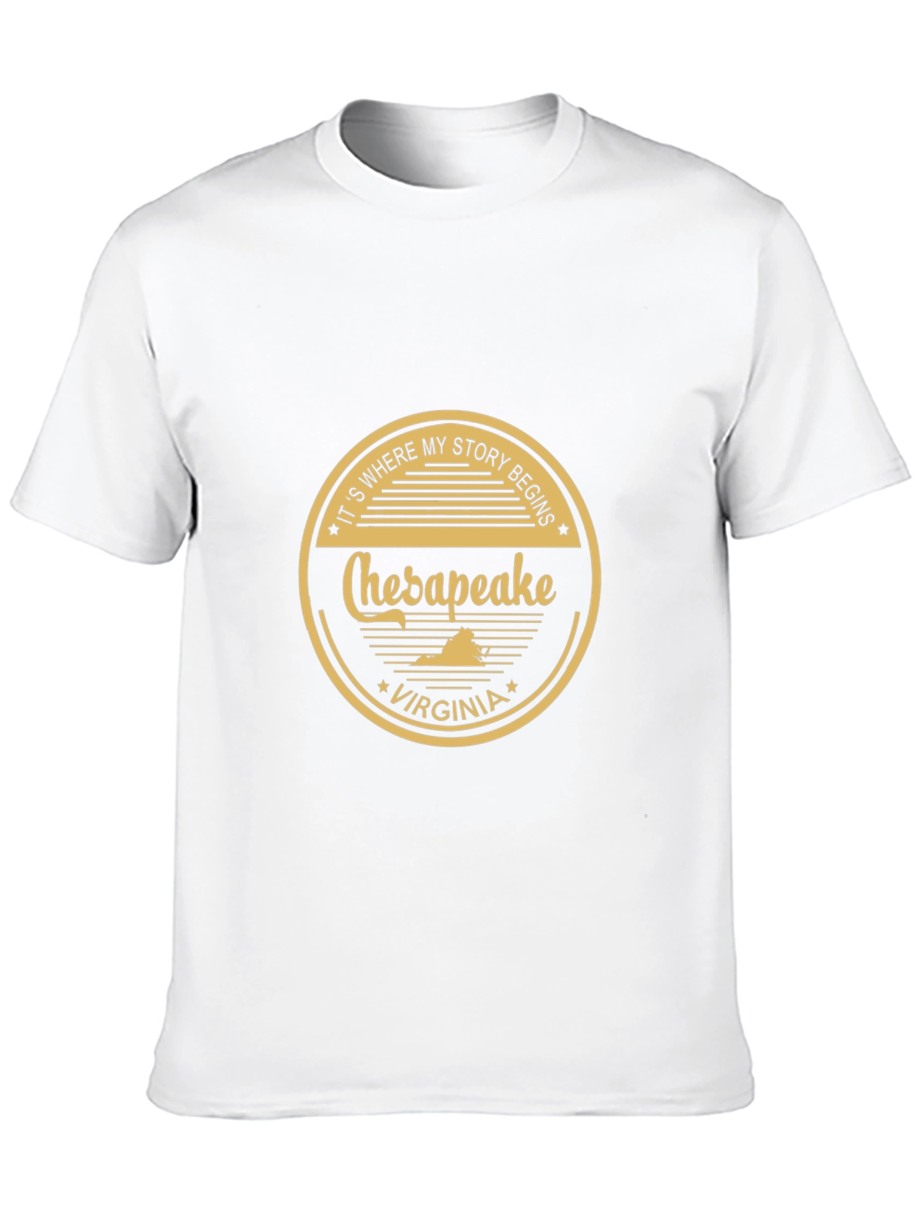 Chesapeake Virginia T-Shirt Story Begins Here