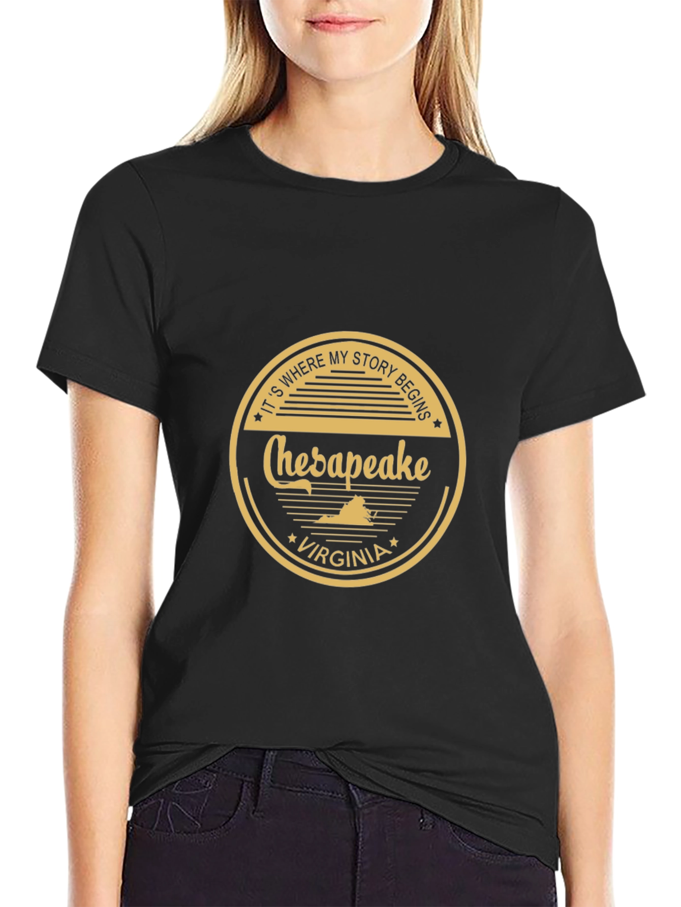 Chesapeake Virginia T-Shirt Story Begins Here